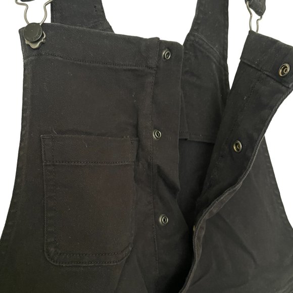 Black Stretchy Overalls - Picture 6 of 7